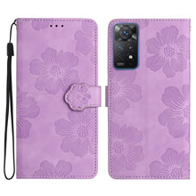 Load image into Gallery viewer, Flower Embossing Pattern Leather Phone Case, For Xiaomi Redmi Note 8T, For Xiaomi Redmi Note 10 5G, For Xiaomi Redmi Note 11 Pro 5G Global, For Xiaomi Redmi Note 11 4G Global / Note 11S, For Xiaomi Redmi Note 12 5G, For Xiaomi Redmi Note 12 Pro 5G     ...