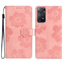 Load image into Gallery viewer, Flower Embossing Pattern Leather Phone Case, For Xiaomi Redmi Note 8T, For Xiaomi Redmi Note 10 5G, For Xiaomi Redmi Note 11 Pro 5G Global, For Xiaomi Redmi Note 11 4G Global / Note 11S, For Xiaomi Redmi Note 12 5G, For Xiaomi Redmi Note 12 Pro 5G     ...
