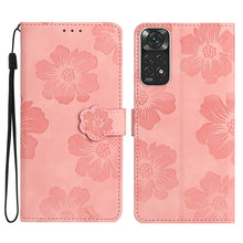 Load image into Gallery viewer, Flower Embossing Pattern Leather Phone Case, For Xiaomi Redmi Note 8T, For Xiaomi Redmi Note 10 5G, For Xiaomi Redmi Note 11 Pro 5G Global, For Xiaomi Redmi Note 11 4G Global / Note 11S, For Xiaomi Redmi Note 12 5G, For Xiaomi Redmi Note 12 Pro 5G     ...