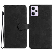 Load image into Gallery viewer, Flower Embossing Pattern Leather Phone Case, For Xiaomi Redmi Note 8T, For Xiaomi Redmi Note 10 5G, For Xiaomi Redmi Note 11 Pro 5G Global, For Xiaomi Redmi Note 11 4G Global / Note 11S, For Xiaomi Redmi Note 12 5G, For Xiaomi Redmi Note 12 Pro 5G     ...