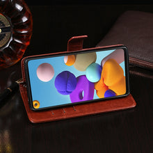 Load image into Gallery viewer, idewei 30053A Crazy Horse Texture Horizontal Flip Leather Case with Holder &amp; Card Slots &amp; Wallet