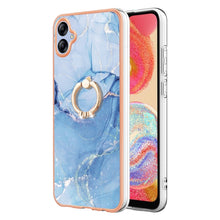 Load image into Gallery viewer, Electroplating Marble Dual-side IMD Phone Case with Ring