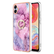 Load image into Gallery viewer, Electroplating Marble Dual-side IMD Phone Case with Ring