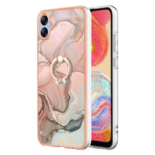 Load image into Gallery viewer, Electroplating Marble Dual-side IMD Phone Case with Ring