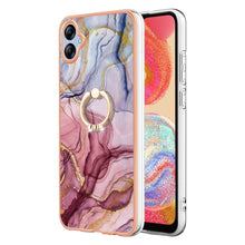 Load image into Gallery viewer, Electroplating Marble Dual-side IMD Phone Case with Ring