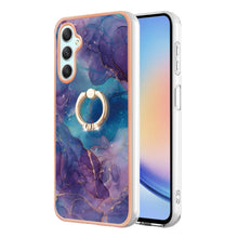 Load image into Gallery viewer, Electroplating Marble Dual-side IMD Phone Case with Ring