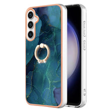 Load image into Gallery viewer, Electroplating Marble Dual-side IMD Phone Case with Ring
