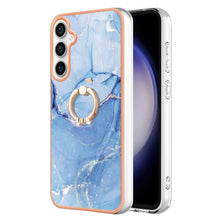 Load image into Gallery viewer, Electroplating Marble Dual-side IMD Phone Case with Ring