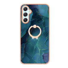 Load image into Gallery viewer, Electroplating Marble Dual-side IMD Phone Case with Ring