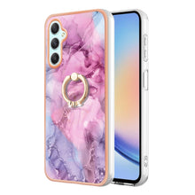 Load image into Gallery viewer, Electroplating Marble Dual-side IMD Phone Case with Ring