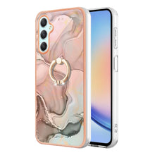 Load image into Gallery viewer, Electroplating Marble Dual-side IMD Phone Case with Ring