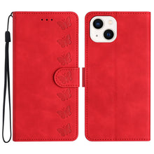 Load image into Gallery viewer, Seven Butterflies Embossed Leather Phone Case, For iPhone 16, For iPhone 15 Pro Max, For iPhone 15 Pro, For iPhone 15 Plus, For iPhone 15, For iPhone 14 Plus, For iPhone 14, For iPhone 14 Pro