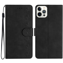 Load image into Gallery viewer, Seven Butterflies Embossed Leather Phone Case, For iPhone 16, For iPhone 15 Pro Max, For iPhone 15 Pro, For iPhone 15 Plus, For iPhone 15, For iPhone 14 Plus, For iPhone 14, For iPhone 14 Pro