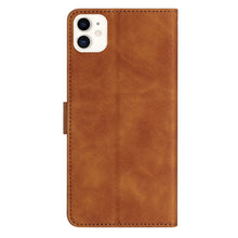 Load image into Gallery viewer, Seven Butterflies Embossed Leather Phone Case