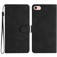 Load image into Gallery viewer, Seven Butterflies Embossed Leather Phone Case, For iPhone 16e / 17e, For iPhone 17 Pro Max, For iPhone 17 Pro, For iPhone 17, For iPhone Air, For iPhone 16 Pro Max, For iPhone 16 Pro, For iPhone 16 Plus