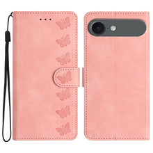 Load image into Gallery viewer, Seven Butterflies Embossed Leather Phone Case, For iPhone 16e / 17e, For iPhone 17 Pro Max, For iPhone 17 Pro, For iPhone 17, For iPhone Air, For iPhone 16 Pro Max, For iPhone 16 Pro, For iPhone 16 Plus