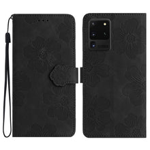 Load image into Gallery viewer, Flower Embossing Pattern Leather Phone Case, For Samsung Galaxy S20, For Samsung Galaxy S20+, For Samsung Galaxy S20 Ultra, For Samsung Galaxy S20 FE, For Samsung Galaxy S10, For Samsung Galaxy S10+, For Samsung Galaxy S10e, For Samsung Galaxy Note20  ...