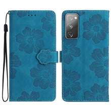Load image into Gallery viewer, Flower Embossing Pattern Leather Phone Case, For Samsung Galaxy S20, For Samsung Galaxy S20+, For Samsung Galaxy S20 Ultra, For Samsung Galaxy S20 FE, For Samsung Galaxy S10, For Samsung Galaxy S10+, For Samsung Galaxy S10e, For Samsung Galaxy Note20  ...