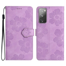 Load image into Gallery viewer, Flower Embossing Pattern Leather Phone Case, For Samsung Galaxy S20, For Samsung Galaxy S20+, For Samsung Galaxy S20 Ultra, For Samsung Galaxy S20 FE, For Samsung Galaxy S10, For Samsung Galaxy S10+, For Samsung Galaxy S10e, For Samsung Galaxy Note20  ...
