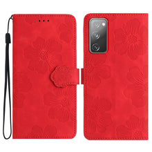 Load image into Gallery viewer, Flower Embossing Pattern Leather Phone Case, For Samsung Galaxy S20, For Samsung Galaxy S20+, For Samsung Galaxy S20 Ultra, For Samsung Galaxy S20 FE, For Samsung Galaxy S10, For Samsung Galaxy S10+, For Samsung Galaxy S10e, For Samsung Galaxy Note20  ...