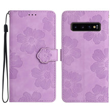 Load image into Gallery viewer, Flower Embossing Pattern Leather Phone Case, For Samsung Galaxy S20, For Samsung Galaxy S20+, For Samsung Galaxy S20 Ultra, For Samsung Galaxy S20 FE, For Samsung Galaxy S10, For Samsung Galaxy S10+, For Samsung Galaxy S10e, For Samsung Galaxy Note20  ...