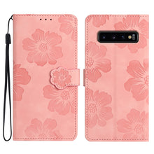 Load image into Gallery viewer, Flower Embossing Pattern Leather Phone Case, For Samsung Galaxy S20, For Samsung Galaxy S20+, For Samsung Galaxy S20 Ultra, For Samsung Galaxy S20 FE, For Samsung Galaxy S10, For Samsung Galaxy S10+, For Samsung Galaxy S10e, For Samsung Galaxy Note20  ...