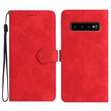 Load image into Gallery viewer, Flower Embossing Pattern Leather Phone Case, For Samsung Galaxy S20, For Samsung Galaxy S20+, For Samsung Galaxy S20 Ultra, For Samsung Galaxy S20 FE, For Samsung Galaxy S10, For Samsung Galaxy S10+, For Samsung Galaxy S10e, For Samsung Galaxy Note20  ...