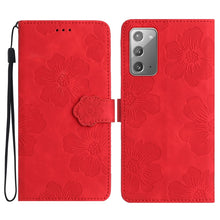 Load image into Gallery viewer, Flower Embossing Pattern Leather Phone Case, For Samsung Galaxy S20, For Samsung Galaxy S20+, For Samsung Galaxy S20 Ultra, For Samsung Galaxy S20 FE, For Samsung Galaxy S10, For Samsung Galaxy S10+, For Samsung Galaxy S10e, For Samsung Galaxy Note20  ...