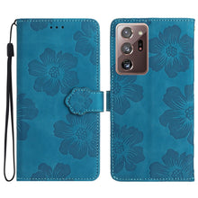 Load image into Gallery viewer, Flower Embossing Pattern Leather Phone Case, For Samsung Galaxy S20, For Samsung Galaxy S20+, For Samsung Galaxy S20 Ultra, For Samsung Galaxy S20 FE, For Samsung Galaxy S10, For Samsung Galaxy S10+, For Samsung Galaxy S10e, For Samsung Galaxy Note20  ...