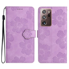 Load image into Gallery viewer, Flower Embossing Pattern Leather Phone Case, For Samsung Galaxy S20, For Samsung Galaxy S20+, For Samsung Galaxy S20 Ultra, For Samsung Galaxy S20 FE, For Samsung Galaxy S10, For Samsung Galaxy S10+, For Samsung Galaxy S10e, For Samsung Galaxy Note20  ...