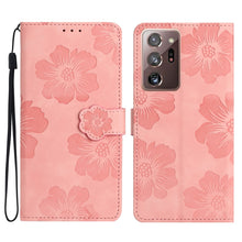 Load image into Gallery viewer, Flower Embossing Pattern Leather Phone Case, For Samsung Galaxy S20, For Samsung Galaxy S20+, For Samsung Galaxy S20 Ultra, For Samsung Galaxy S20 FE, For Samsung Galaxy S10, For Samsung Galaxy S10+, For Samsung Galaxy S10e, For Samsung Galaxy Note20  ...