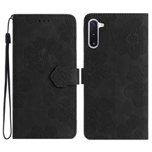Load image into Gallery viewer, Flower Embossing Pattern Leather Phone Case, For Samsung Galaxy Note10, For Samsung Galaxy Note10+