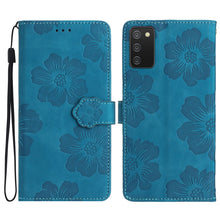 Load image into Gallery viewer, Flower Embossing Pattern Leather Phone Case, For Samsung Galaxy S24 Ultra 5G, For Samsung Galaxy A35 5G, For Samsung Galaxy A02s / F02s 164, For Samsung Galaxy A15, For Samsung Galaxy A25 5G, For Samsung Galaxy A02s EU, For Samsung Galaxy A05          ...