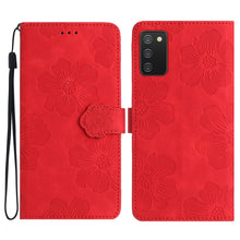 Load image into Gallery viewer, Flower Embossing Pattern Leather Phone Case, For Samsung Galaxy S24 Ultra 5G, For Samsung Galaxy A35 5G, For Samsung Galaxy A02s / F02s 164, For Samsung Galaxy A15, For Samsung Galaxy A25 5G, For Samsung Galaxy A02s EU, For Samsung Galaxy A05          ...