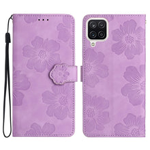 Load image into Gallery viewer, Flower Embossing Pattern Leather Phone Case, For Samsung Galaxy A12, For Samsung Galaxy A13 4G, For Samsung Galaxy A13 5G, For Samsung Galaxy A14 5G, For Samsung Galaxy A20 / A30, For Samsung Galaxy A20e, For Samsung Galaxy A20s, For Samsung Galaxy A21...