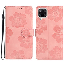 Load image into Gallery viewer, Flower Embossing Pattern Leather Phone Case, For Samsung Galaxy A12, For Samsung Galaxy A13 4G, For Samsung Galaxy A13 5G, For Samsung Galaxy A14 5G, For Samsung Galaxy A20 / A30, For Samsung Galaxy A20e, For Samsung Galaxy A20s, For Samsung Galaxy A21...