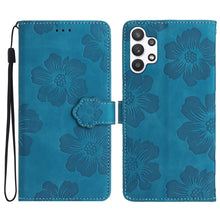 Load image into Gallery viewer, Flower Embossing Pattern Leather Phone Case, For Samsung Galaxy A12, For Samsung Galaxy A13 4G, For Samsung Galaxy A13 5G, For Samsung Galaxy A14 5G, For Samsung Galaxy A20 / A30, For Samsung Galaxy A20e, For Samsung Galaxy A20s, For Samsung Galaxy A21...