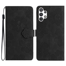 Load image into Gallery viewer, Flower Embossing Pattern Leather Phone Case, For Samsung Galaxy A12, For Samsung Galaxy A13 4G, For Samsung Galaxy A13 5G, For Samsung Galaxy A14 5G, For Samsung Galaxy A20 / A30, For Samsung Galaxy A20e, For Samsung Galaxy A20s, For Samsung Galaxy A21...