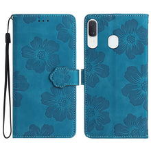 Load image into Gallery viewer, Flower Embossing Pattern Leather Phone Case, For Samsung Galaxy A12, For Samsung Galaxy A13 4G, For Samsung Galaxy A13 5G, For Samsung Galaxy A14 5G, For Samsung Galaxy A20 / A30, For Samsung Galaxy A20e, For Samsung Galaxy A20s, For Samsung Galaxy A21...