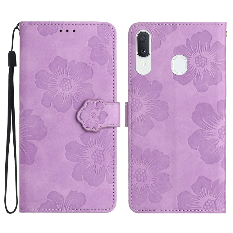 Flower Embossing Pattern Leather Phone Case, For Samsung Galaxy A12, For Samsung Galaxy A13 4G, For Samsung Galaxy A13 5G, For Samsung Galaxy A14 5G, For Samsung Galaxy A20 / A30, For Samsung Galaxy A20e, For Samsung Galaxy A20s, For Samsung Galaxy A21...