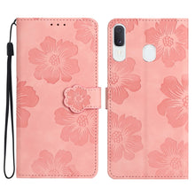 Load image into Gallery viewer, Flower Embossing Pattern Leather Phone Case, For Samsung Galaxy A12, For Samsung Galaxy A13 4G, For Samsung Galaxy A13 5G, For Samsung Galaxy A14 5G, For Samsung Galaxy A20 / A30, For Samsung Galaxy A20e, For Samsung Galaxy A20s, For Samsung Galaxy A21...