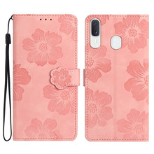 Load image into Gallery viewer, Flower Embossing Pattern Leather Phone Case, For Samsung Galaxy A12, For Samsung Galaxy A13 4G, For Samsung Galaxy A13 5G, For Samsung Galaxy A14 5G, For Samsung Galaxy A20 / A30, For Samsung Galaxy A20e, For Samsung Galaxy A20s, For Samsung Galaxy A21...