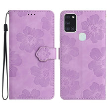Load image into Gallery viewer, Flower Embossing Pattern Leather Phone Case, For Samsung Galaxy A12, For Samsung Galaxy A13 4G, For Samsung Galaxy A13 5G, For Samsung Galaxy A14 5G, For Samsung Galaxy A20 / A30, For Samsung Galaxy A20e, For Samsung Galaxy A20s, For Samsung Galaxy A21...