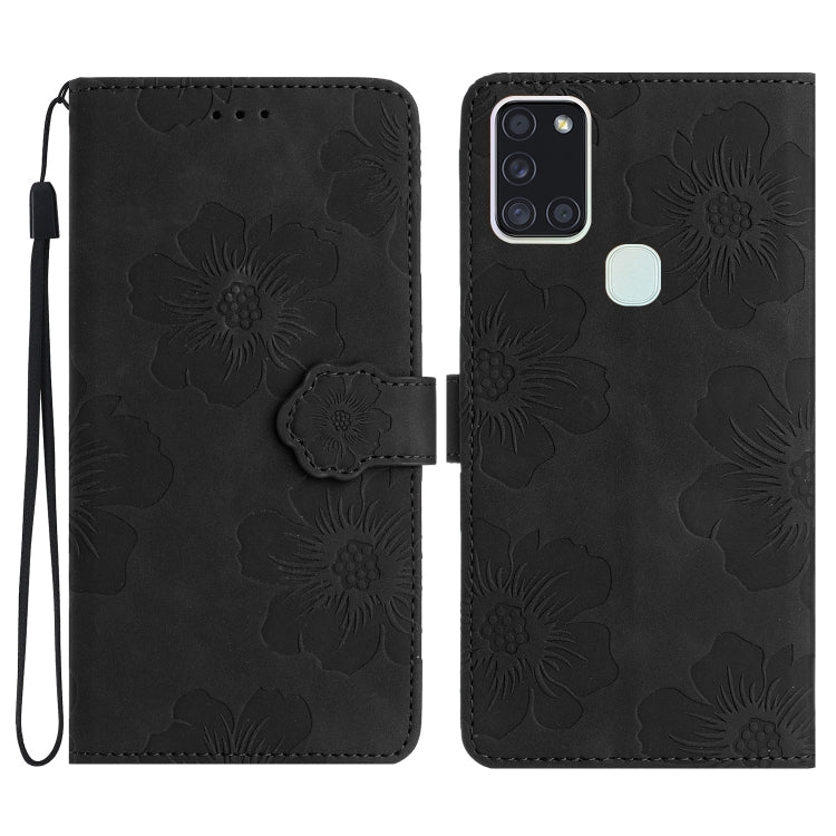 Flower Embossing Pattern Leather Phone Case, For Samsung Galaxy A12, For Samsung Galaxy A13 4G, For Samsung Galaxy A13 5G, For Samsung Galaxy A14 5G, For Samsung Galaxy A20 / A30, For Samsung Galaxy A20e, For Samsung Galaxy A20s, For Samsung Galaxy A21...