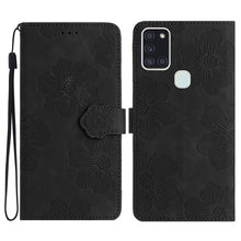 Load image into Gallery viewer, Flower Embossing Pattern Leather Phone Case, For Samsung Galaxy A12, For Samsung Galaxy A13 4G, For Samsung Galaxy A13 5G, For Samsung Galaxy A14 5G, For Samsung Galaxy A20 / A30, For Samsung Galaxy A20e, For Samsung Galaxy A20s, For Samsung Galaxy A21...