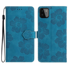 Load image into Gallery viewer, Flower Embossing Pattern Leather Phone Case, For Samsung Galaxy A22 5G, For Samsung Galaxy A23 5G, For Samsung Galaxy A23e / A23s, For Samsung Galaxy A32 4G, For Samsung Galaxy A32 5G, For Samsung Galaxy A33 5G, For Samsung Galaxy A34 5G               ...