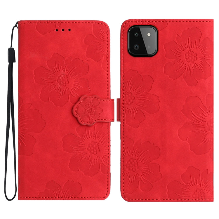 Flower Embossing Pattern Leather Phone Case, For Samsung Galaxy A22 5G, For Samsung Galaxy A23 5G, For Samsung Galaxy A23e / A23s, For Samsung Galaxy A32 4G, For Samsung Galaxy A32 5G, For Samsung Galaxy A33 5G, For Samsung Galaxy A34 5G               ...