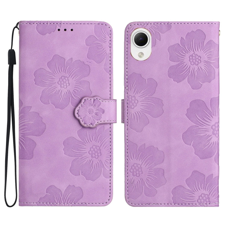 Flower Embossing Pattern Leather Phone Case, For Samsung Galaxy A22 5G, For Samsung Galaxy A23 5G, For Samsung Galaxy A23e / A23s, For Samsung Galaxy A32 4G, For Samsung Galaxy A32 5G, For Samsung Galaxy A33 5G, For Samsung Galaxy A34 5G               ...