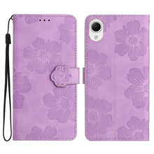 Load image into Gallery viewer, Flower Embossing Pattern Leather Phone Case, For Samsung Galaxy A22 5G, For Samsung Galaxy A23 5G, For Samsung Galaxy A23e / A23s, For Samsung Galaxy A32 4G, For Samsung Galaxy A32 5G, For Samsung Galaxy A33 5G, For Samsung Galaxy A34 5G               ...
