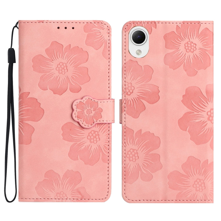 Flower Embossing Pattern Leather Phone Case, For Samsung Galaxy A22 5G, For Samsung Galaxy A23 5G, For Samsung Galaxy A23e / A23s, For Samsung Galaxy A32 4G, For Samsung Galaxy A32 5G, For Samsung Galaxy A33 5G, For Samsung Galaxy A34 5G               ...